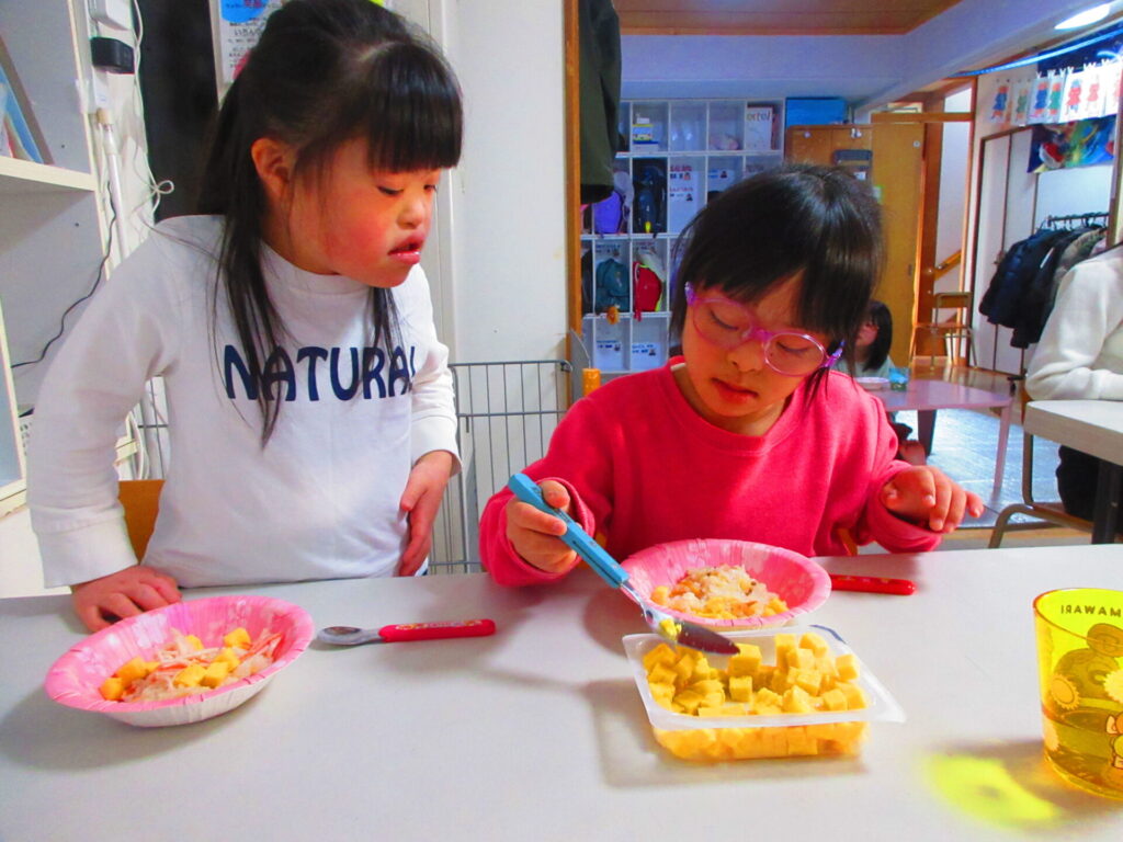 クッキングレクの様子